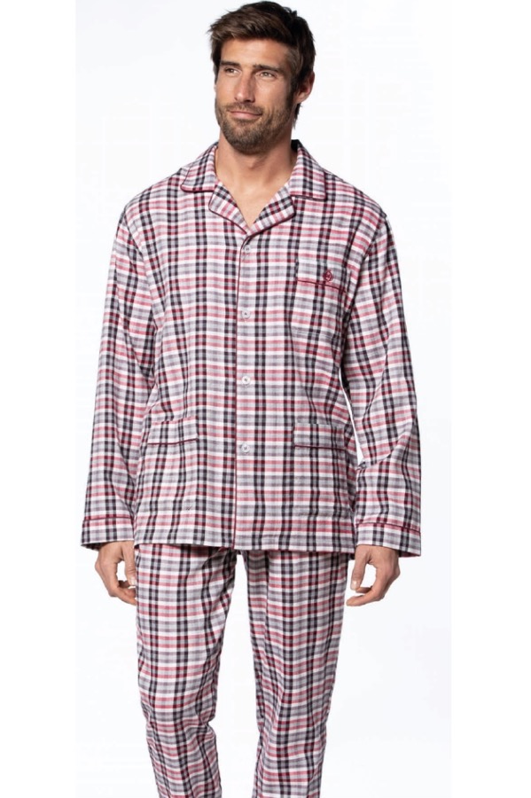 GUASCH Pánské pyžamo PABLO Bordo S