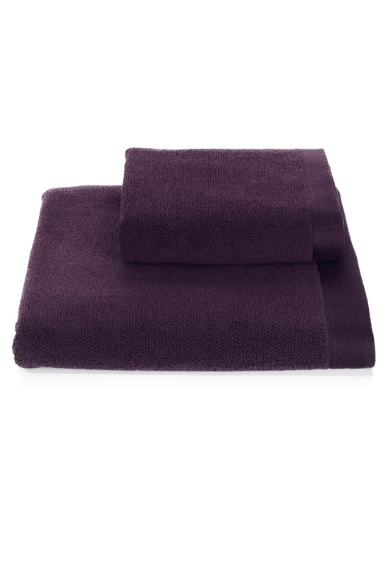 Soft Cotton Osuška a ručník LORD Tmavě fialová 50x100 a 85x150 cm